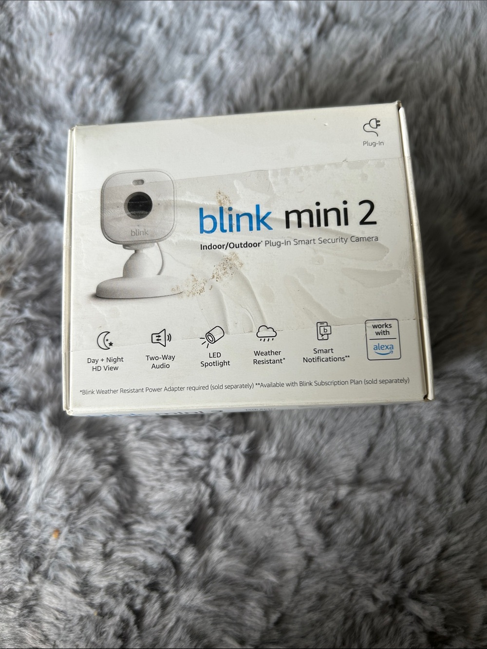 Link Blink Mini 2 Plug-In Smart Camera - White